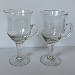 Baileys Irish Cream Logo Pedestal Coffee Glasses